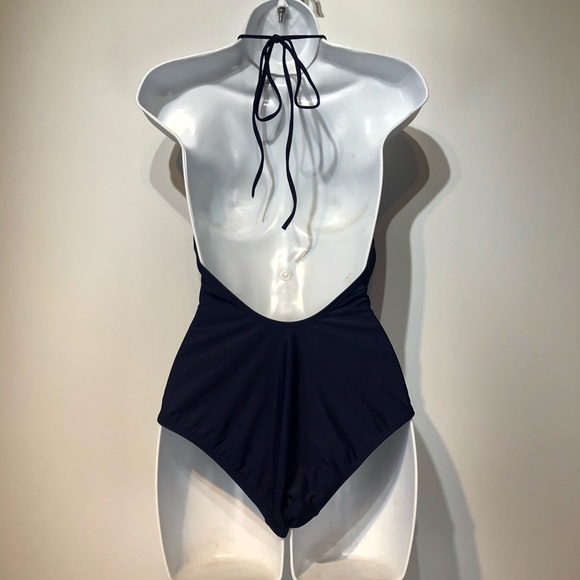 Ted Baker London Open Back Halter Swimsuit size 6 - Picture 8 of 11